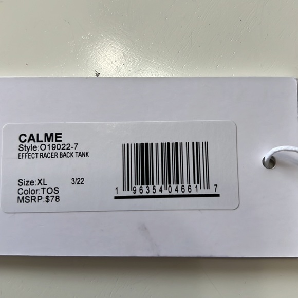 Johnny was Calme Set Elements Waist Short & Effect Tank Fig Purple Size XL - Picture 15 of 15